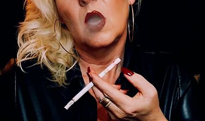 Human ashtray fantasy - I feed your smoking addiction my little hooked piggy